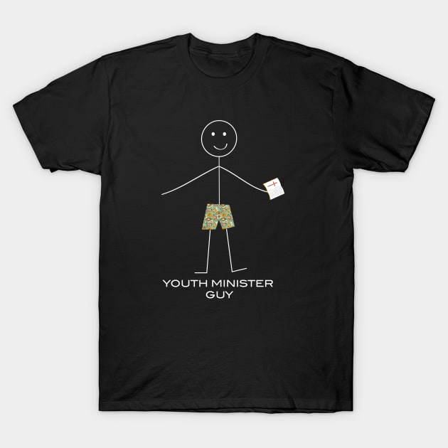Funny Mens Youth Minister T-Shirt by whyitsme